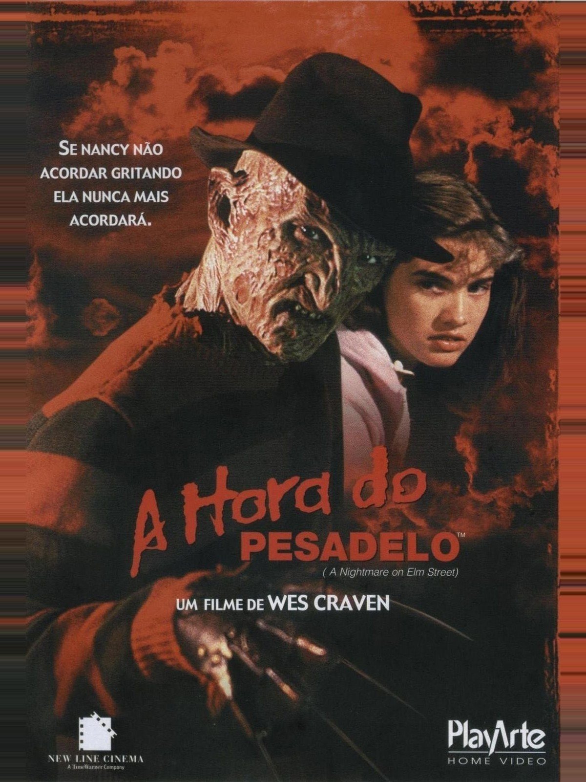 Pôster de A Hora do Pesadelo, de Wes Craven