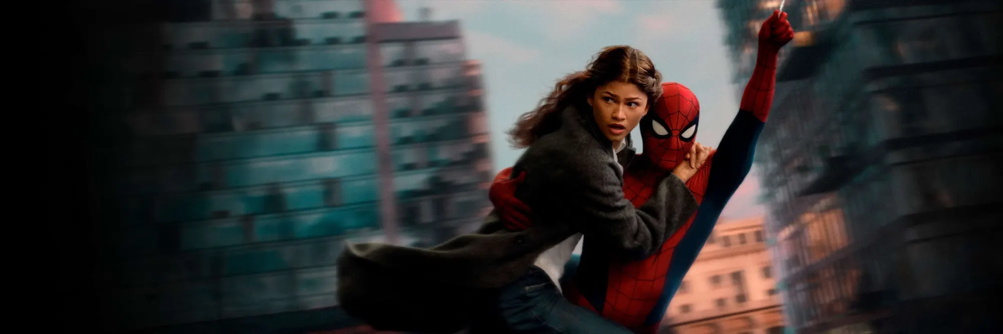 Arte oficial de Homem-Aranha: Um Novo Dia, filme da Marvel Studios e da Sony Pictures
