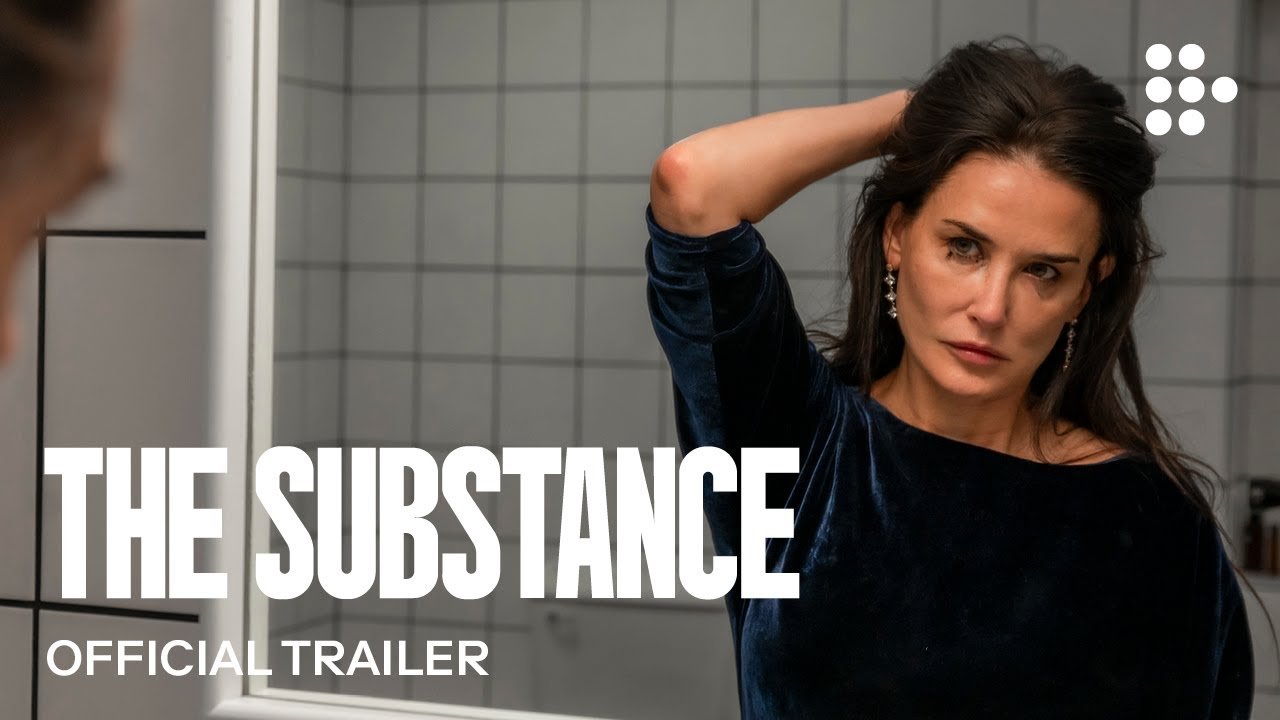 Frame do trailer oficial de A Substância (2024)